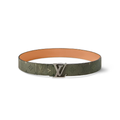 Cinturón reversible LV Verde
