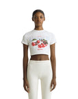 Crop Top Undergold Basics Cherries Baby Tee
