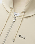 Hoodie Balr Q-series Regular Fit Zip Through Swan