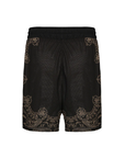 Short Aurum Black Bandana