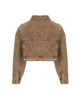 Jacket Aurum Coffe Washed