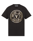 Camiseta Versace Jean Logo Dorado