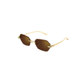 Gafas de Sol Cartier CT0636S-002 55 Gold-Gold Brown