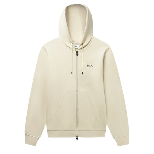 Hoodie Balr Q-series Regular Fit Zip Through Swan