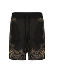 Short Aurum Black Bandana