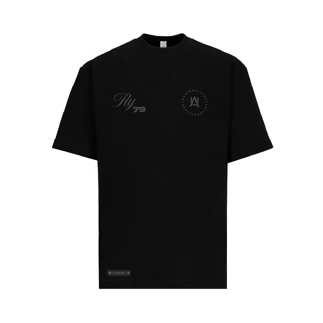 Camiseta Aurum Black Born to Fly