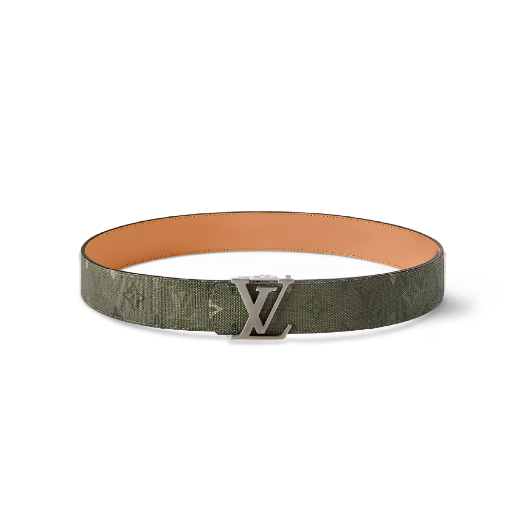 Cinturón reversible LV Verde