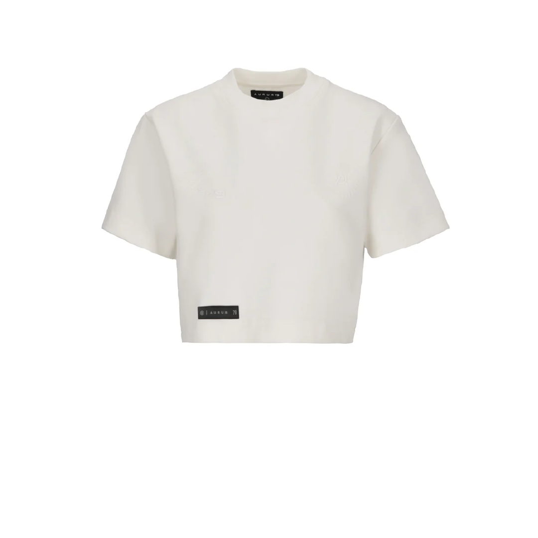 Crop Top Aurum White Born To Fly
