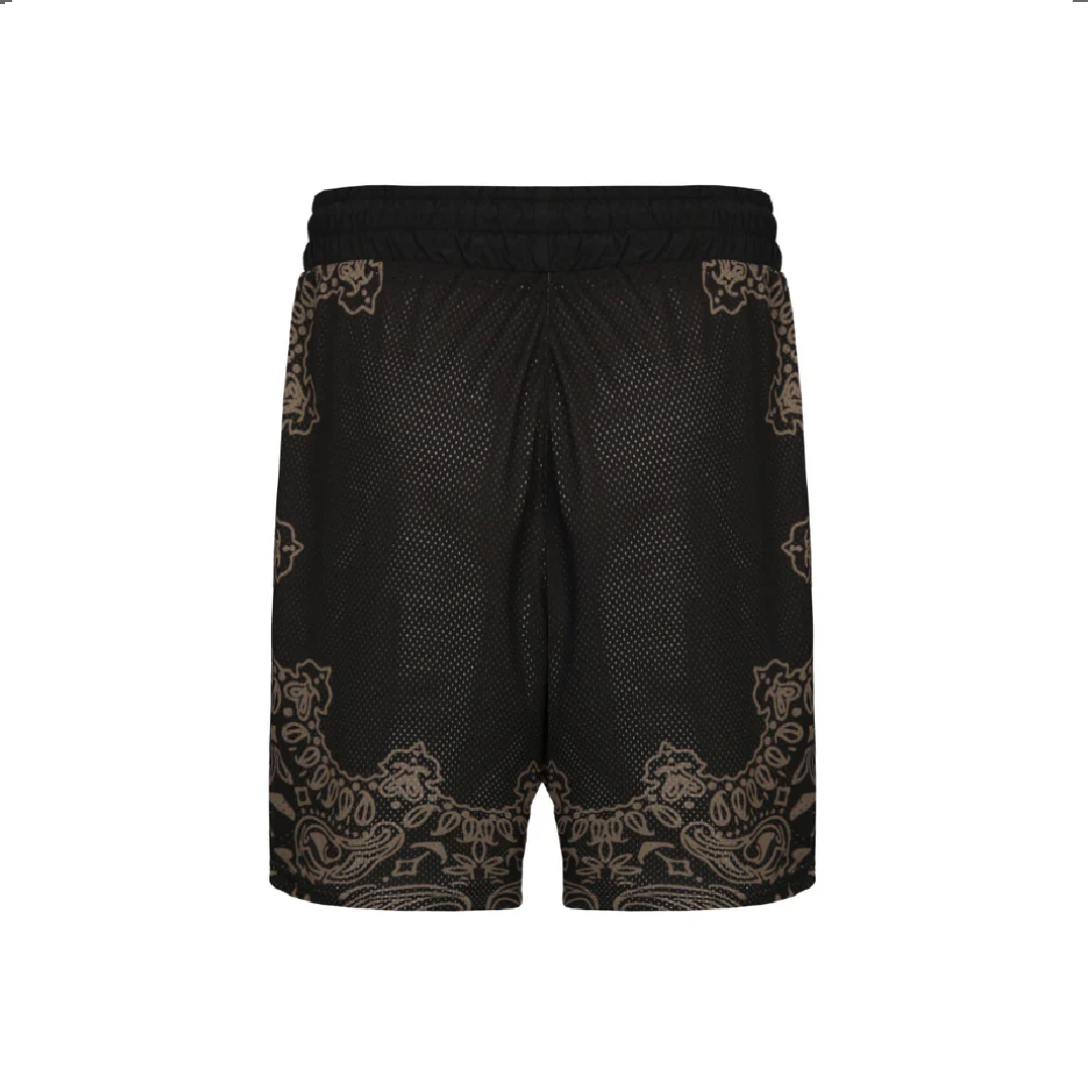 Short Aurum Black Bandana