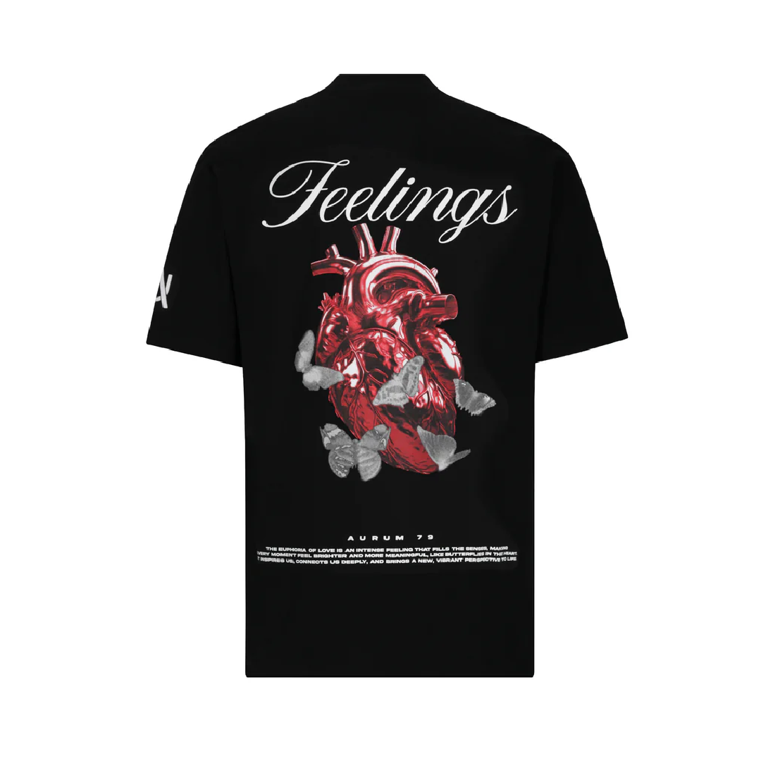 Camiseta Aurum Black Love