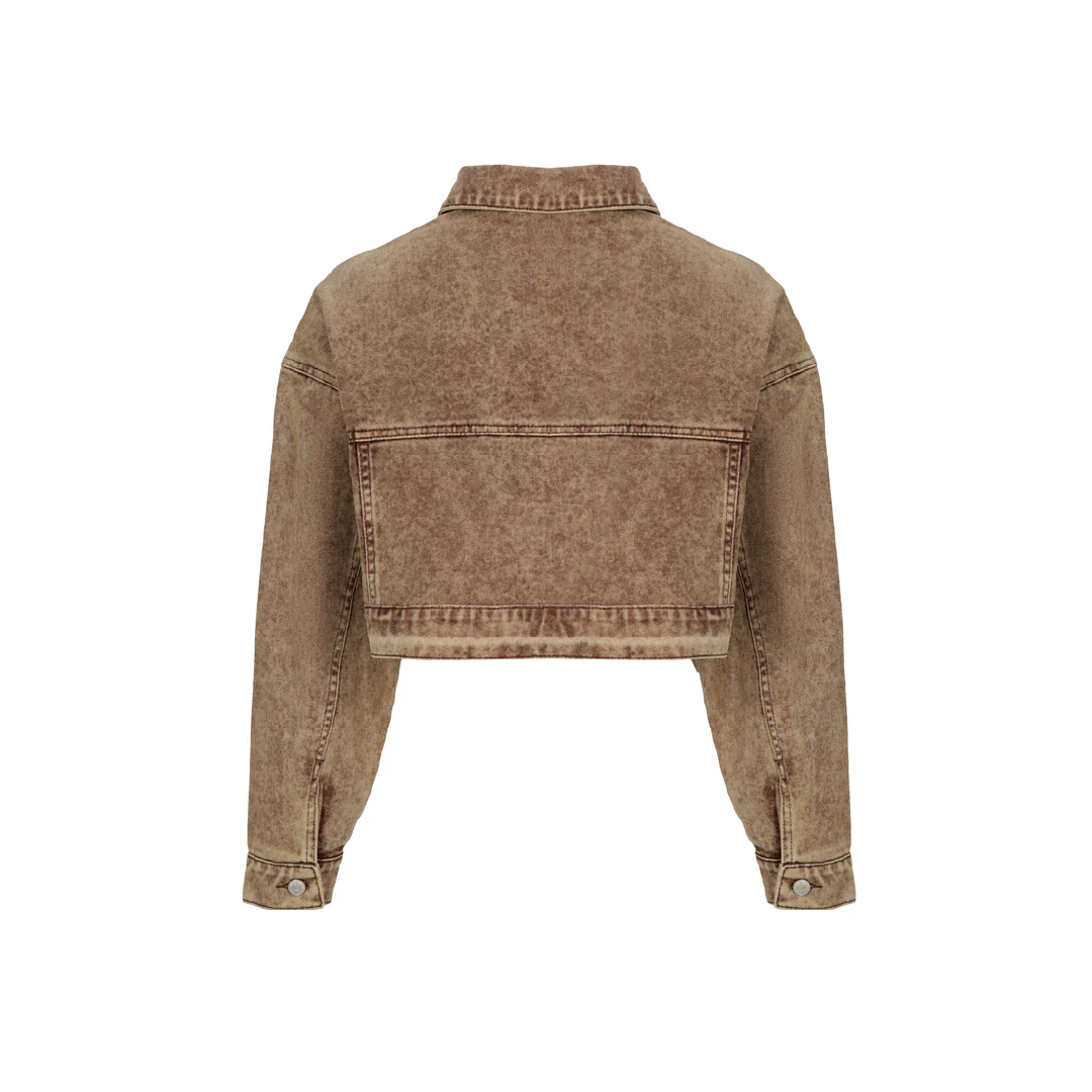 Jacket Aurum Coffe Washed