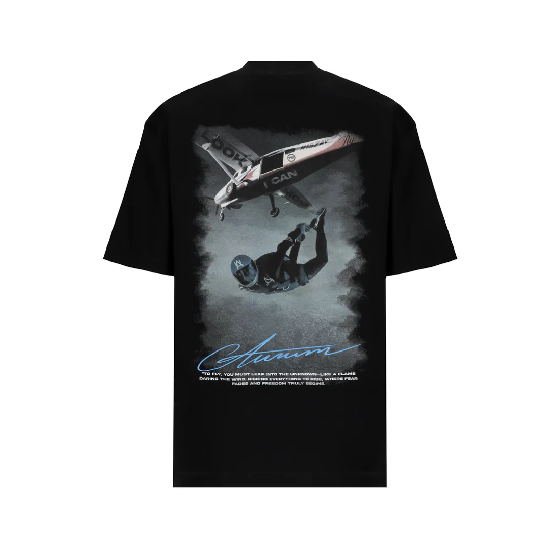 Camiseta Aurum Look Mom I Can Fly