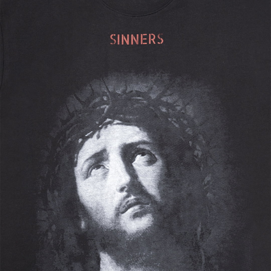 Camiseta Sinners Jesus Noir