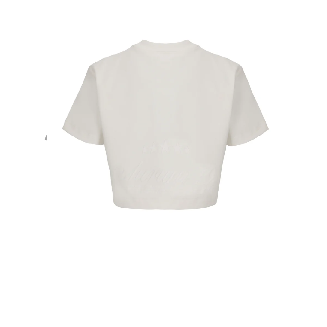 Crop Top Aurum White Born To Fly