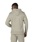 Hoodie Balr Q-series Regular Fit Zip Through Silver Lining