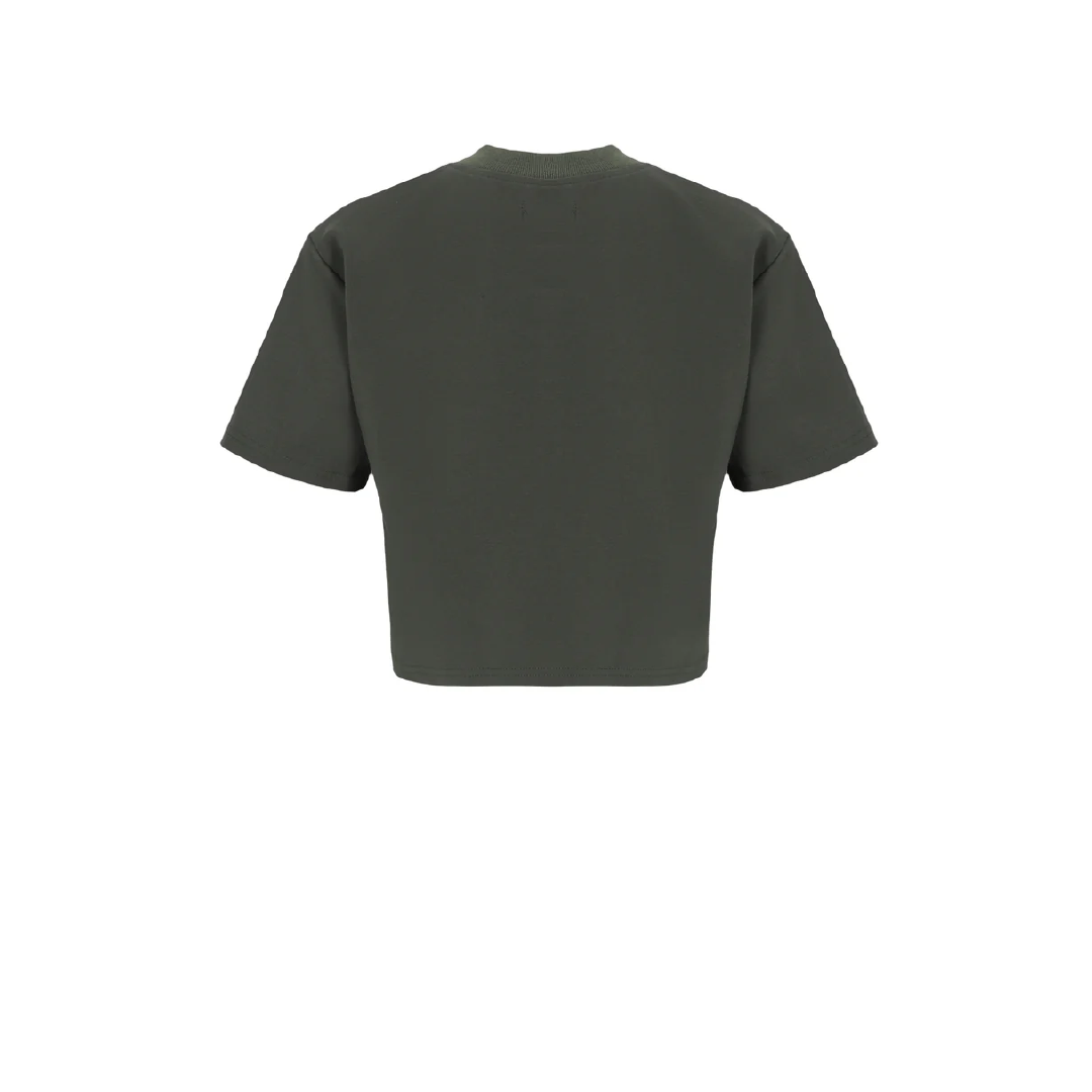 Crop Top Aurum Green Signature