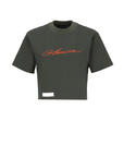 Crop Top Aurum Green Signature