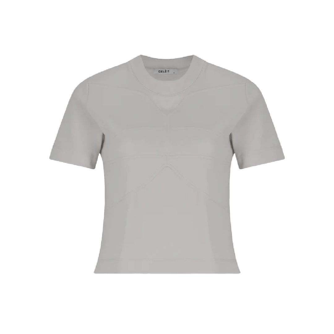 Camiseta Celeit Logo Textured Tee