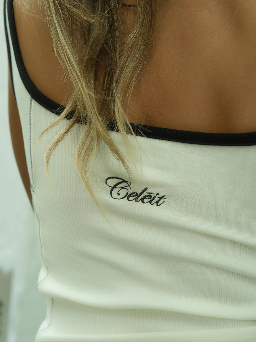 CELĒIT FRAME TANK IVORY