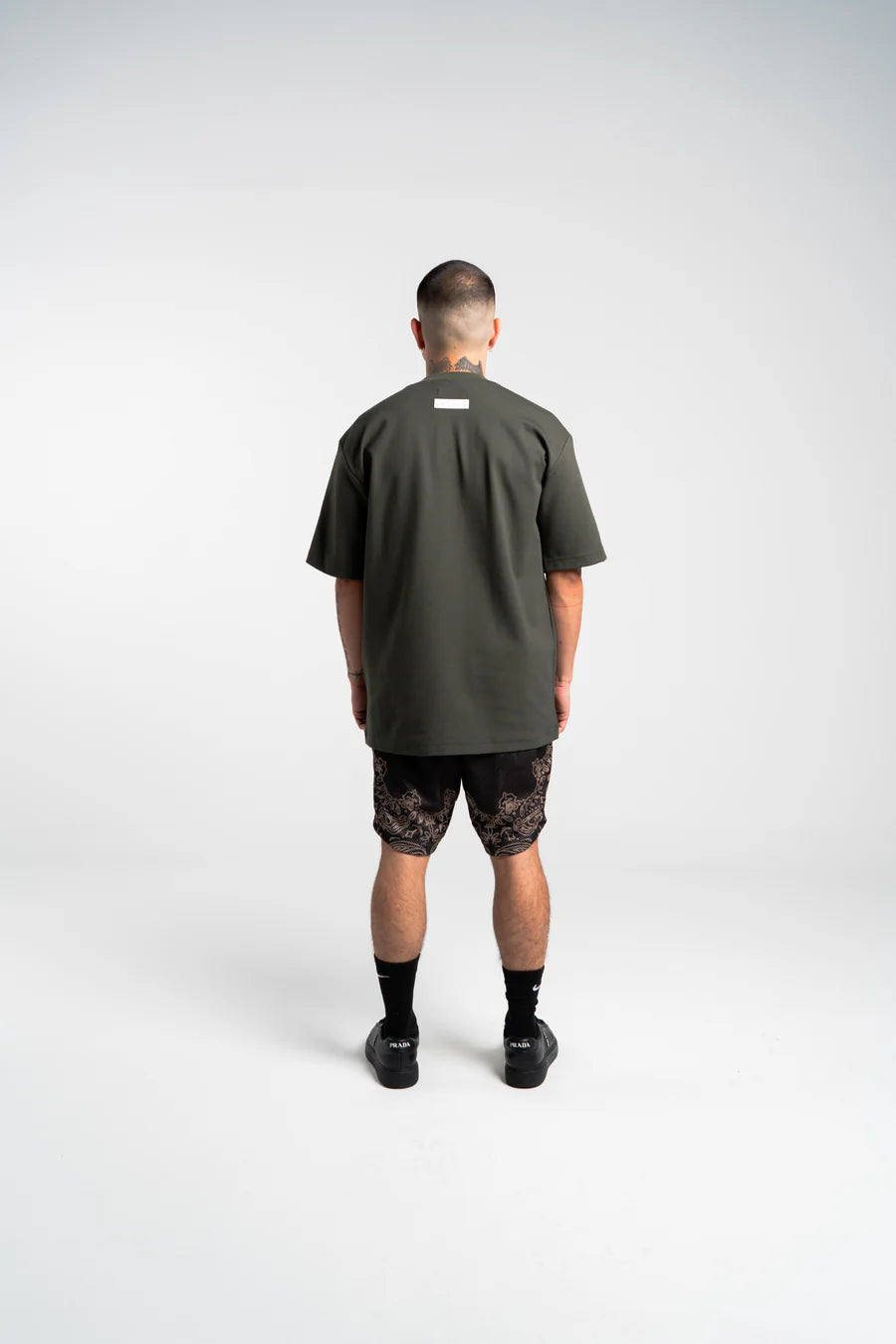 Short Aurum Black Bandana