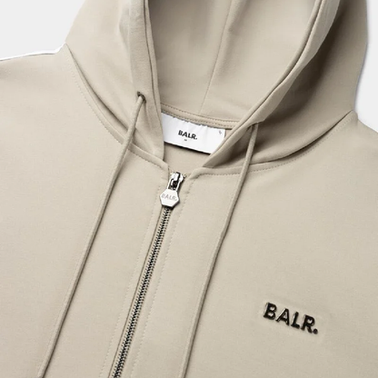 Hoodie Balr Q-Tape Regular Fit Zip Through