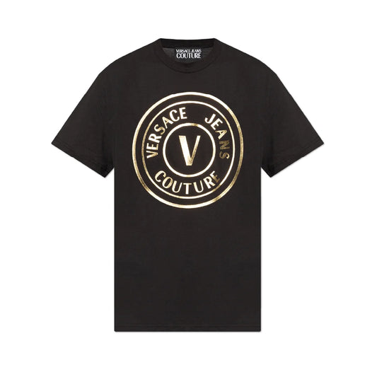 Camiseta Versace Jean Logo Dorado