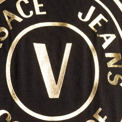 Camiseta Versace Jean Logo Dorado