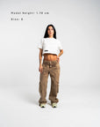 Crop Top Aurum White Born To Fly