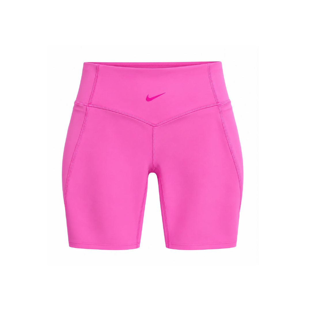 Short naranja con fucsia