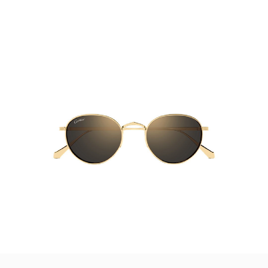 Gafas de Sol Cartier CT0626S-006 51  Gold-Gold Grey