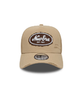 Gorra New Era -940Trucker- Oval Canvas Distress Newera Beige