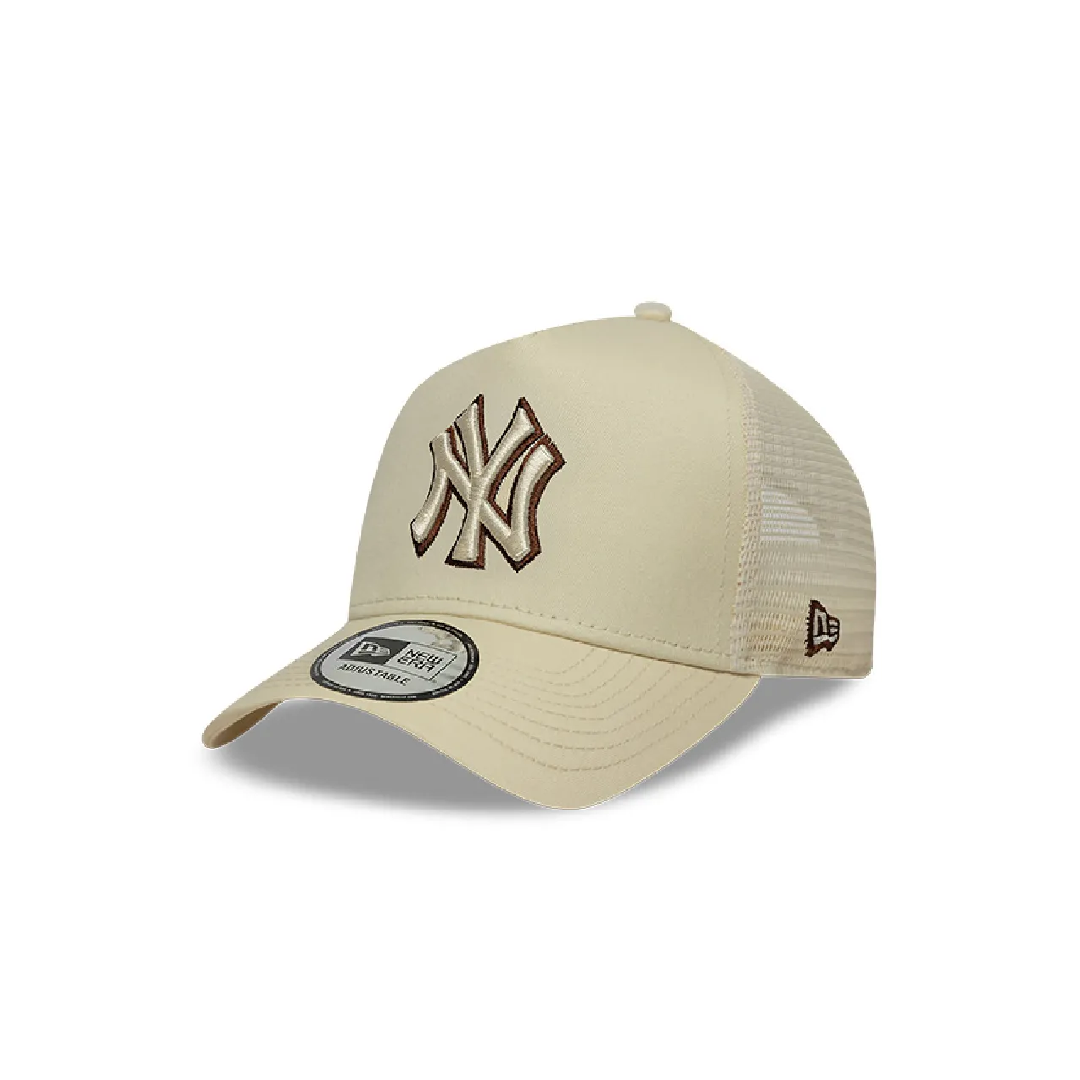 Gorra New Era -940EF Trucker-Outline Neyyan Ltcchs Beige