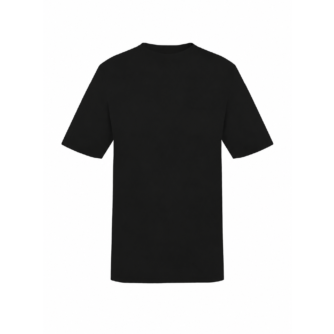 Camiseta Remanence negra para hombre semi fitted Peak