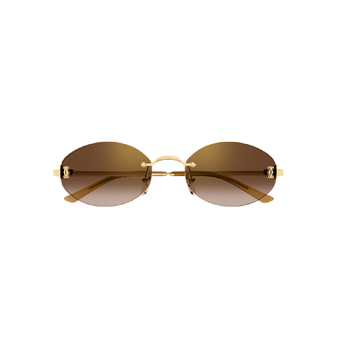 Gafas de Sol Cartier CT0592S-002 55 Gold