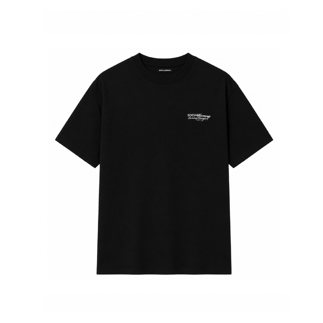 Camiseta Social Harm Black Storm