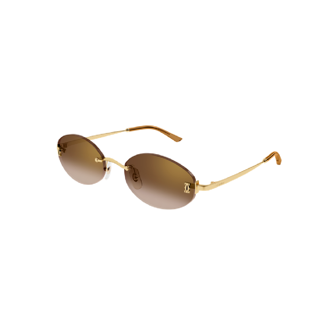 Gafas de Sol Cartier CT0592S-002 55 Gold