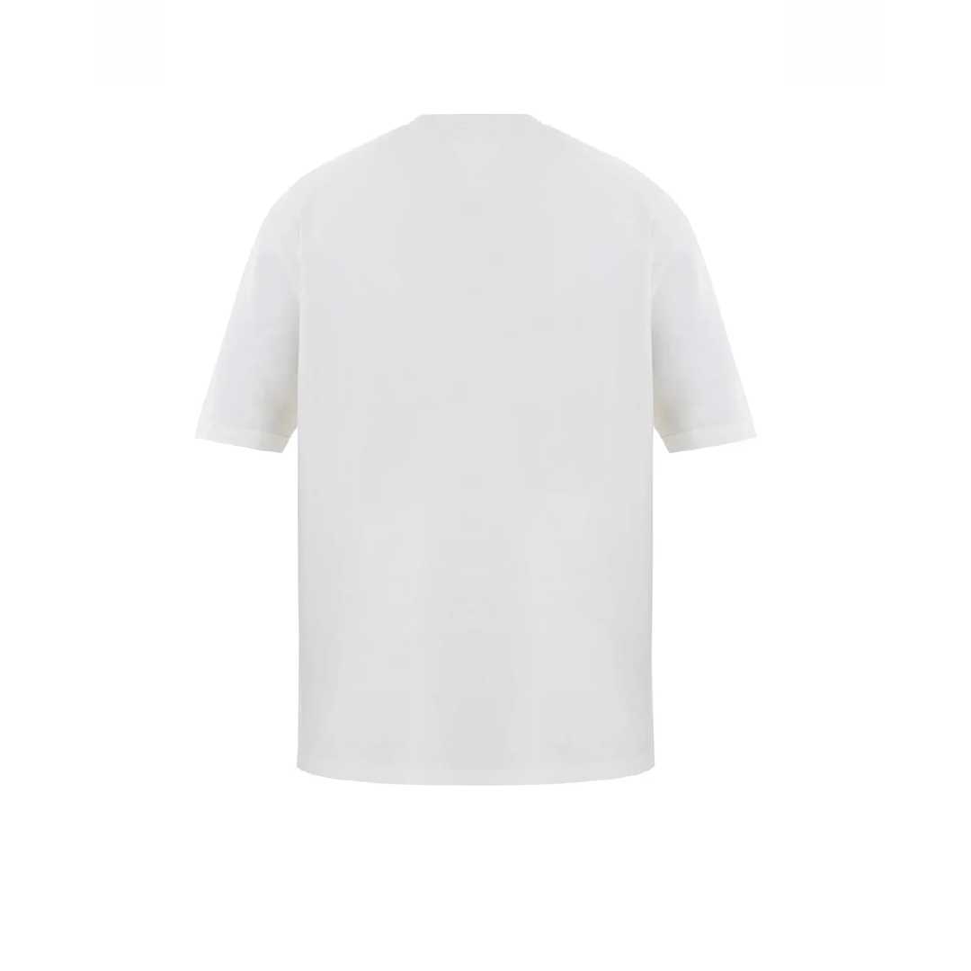 Camiseta Remanence Mens white relaxed fit t-shirt Cling