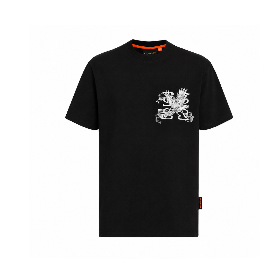 T Shirt Silence Flight Black