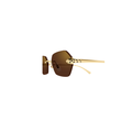 Gafas de Sol Cartier CT0636S-002 55 Gold-Gold Brown